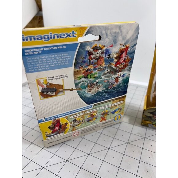 imaginext PIRATE Sets Captain Kid Deckhand Skeleton Cannon New in Box 3 Sets - Picture 3 of 13